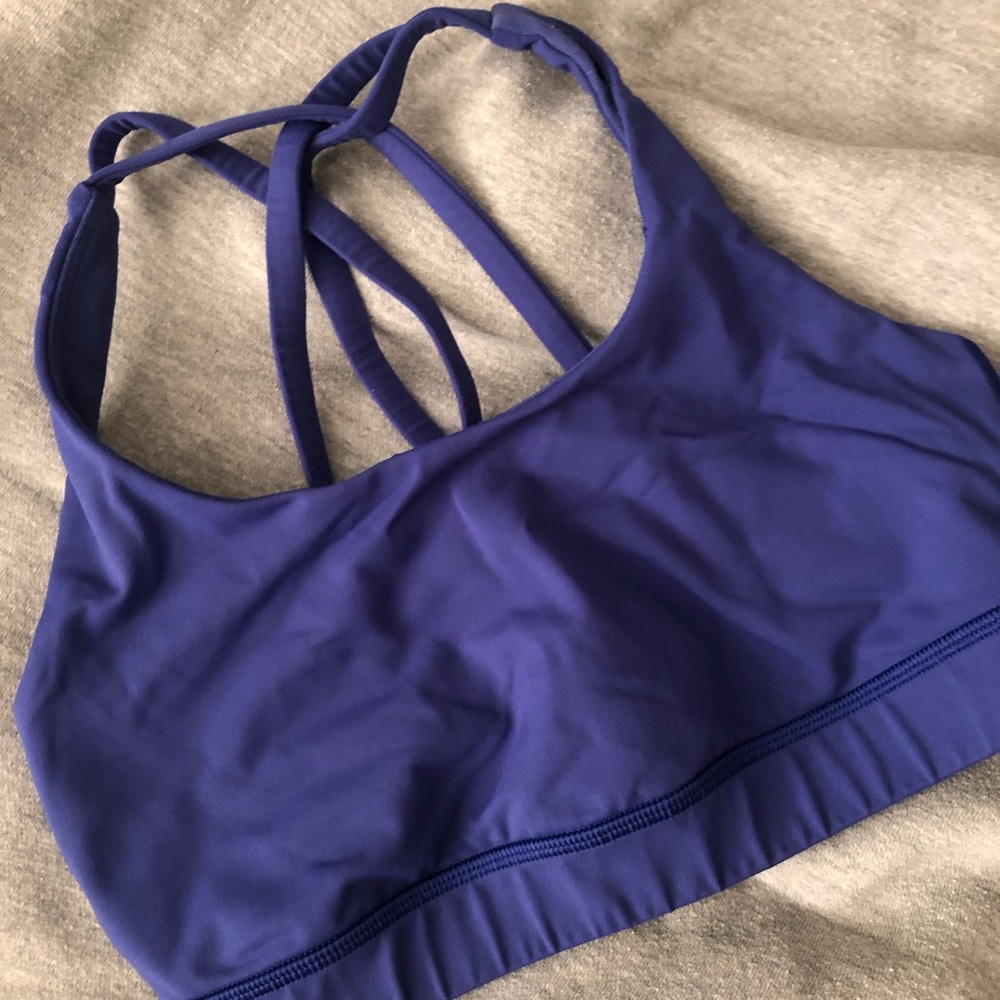 Lululemon Sports Bra Royal Blue